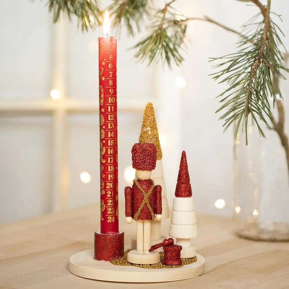 Kerzenständer Rund DIY