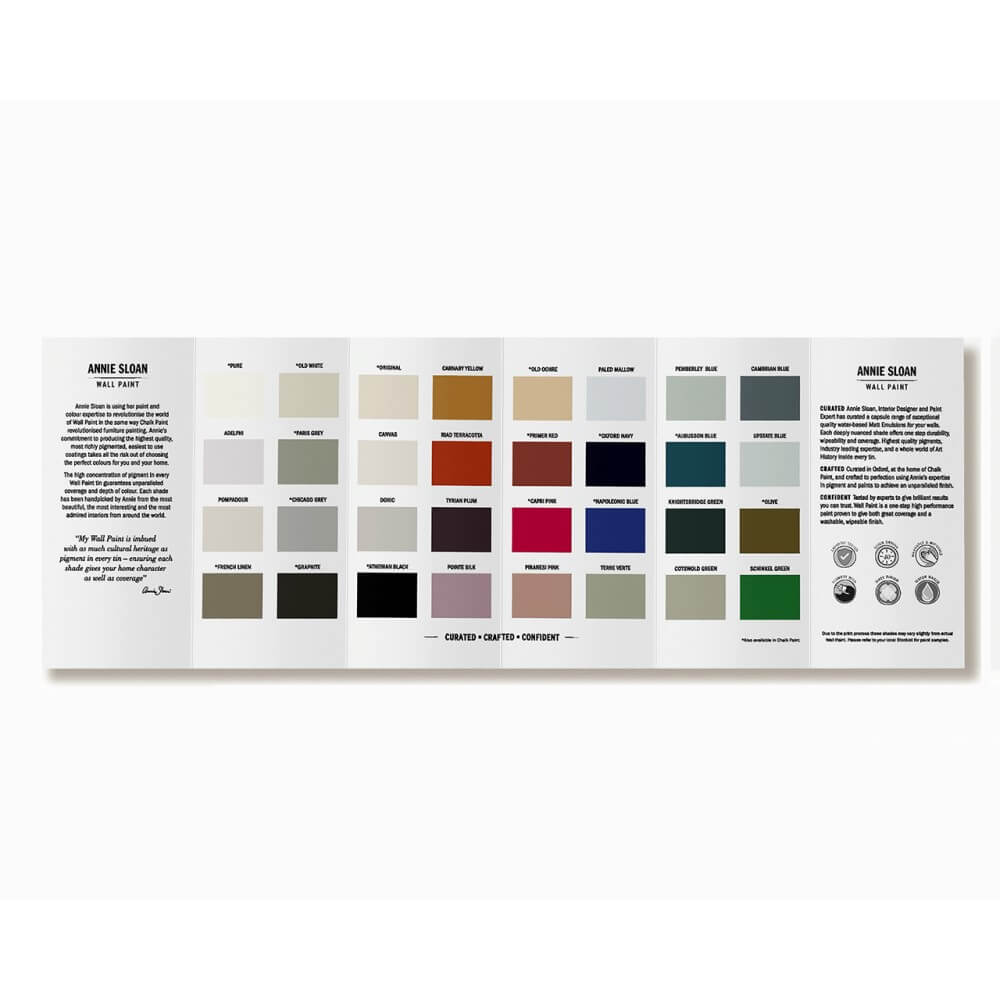 Annie Sloan Wallpaint Farbkarte