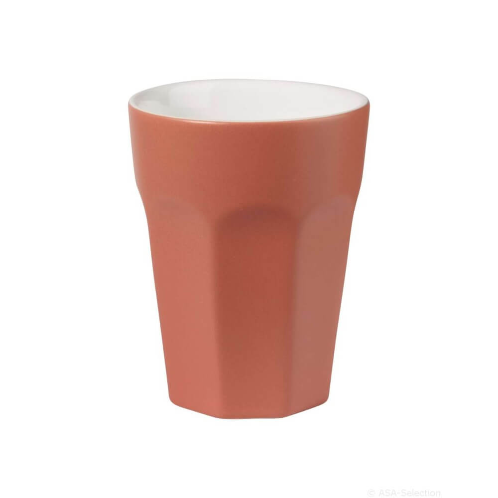 Becher Espresso  ti amo Red Clay