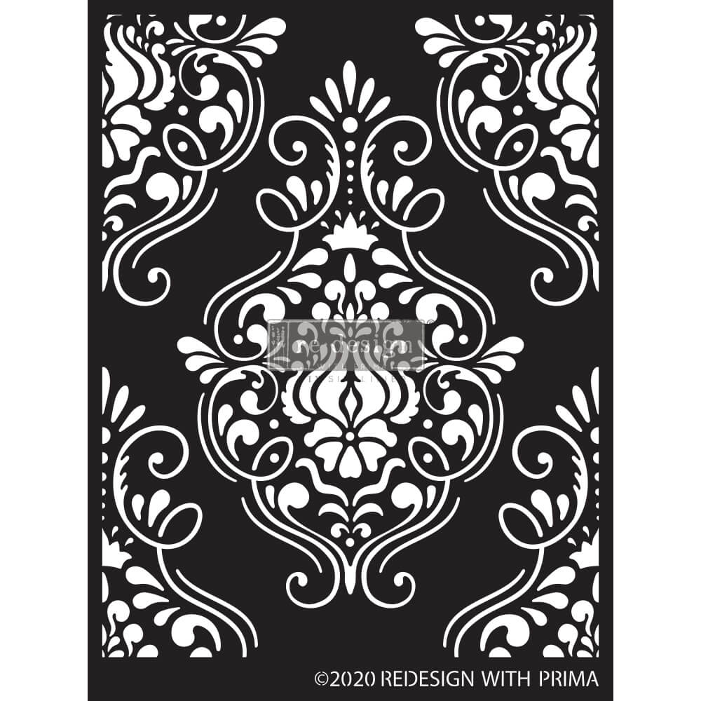 Schablone Flourish Emblem
