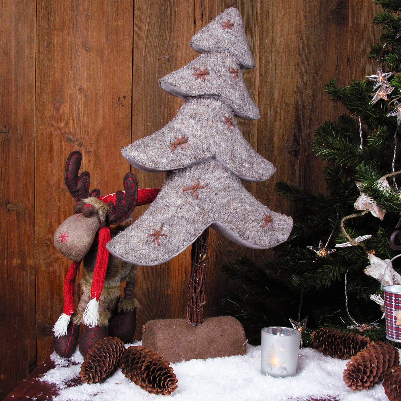 gestrickter Tannenbaum