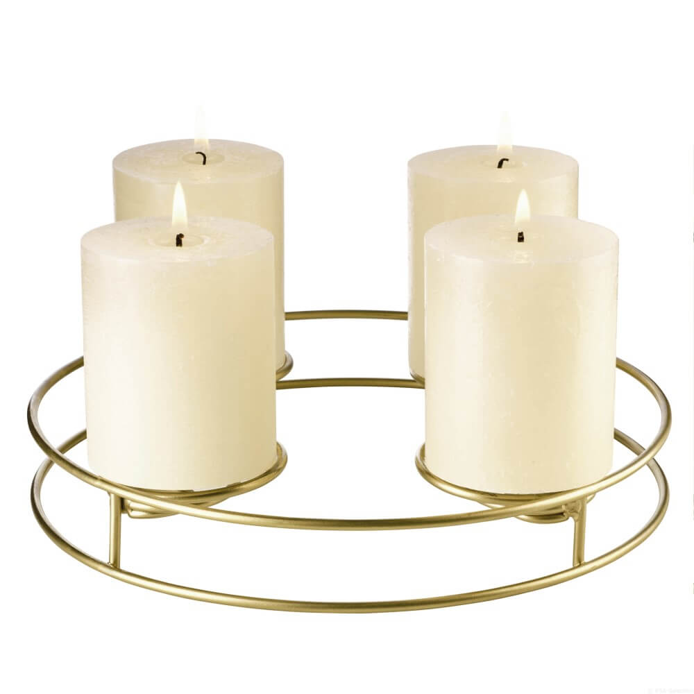 Kerzenständer Multifunktional Gold