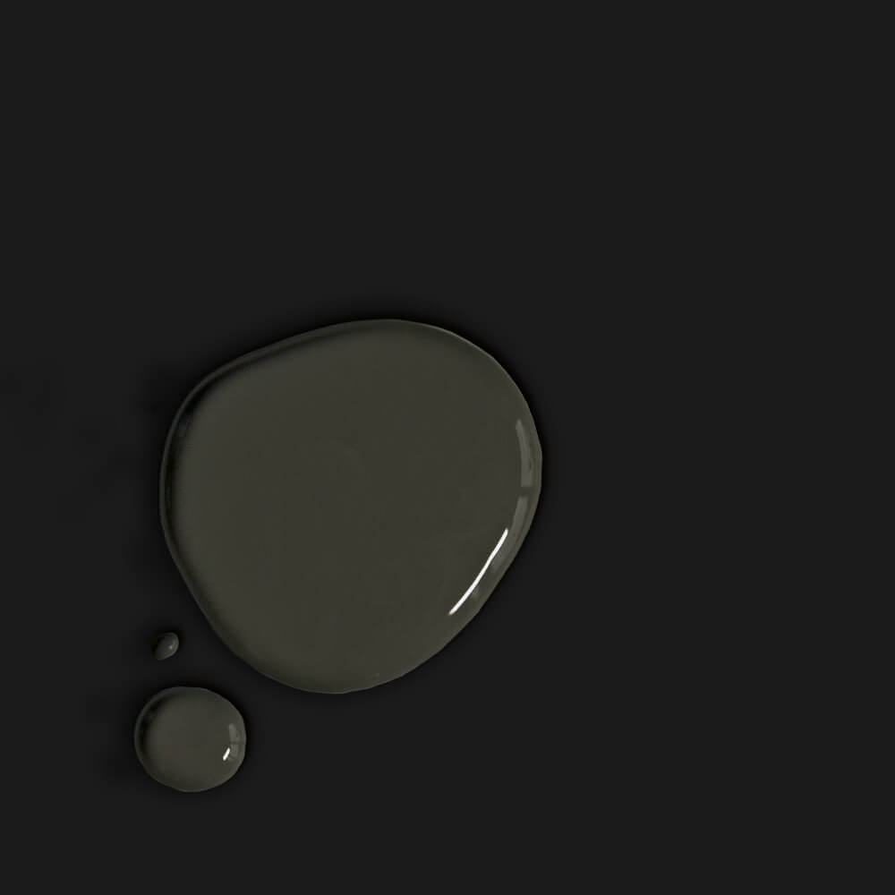 Wandfarbe Athenian Black