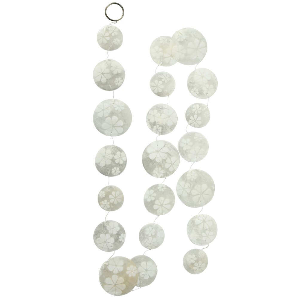 Girlande Weiss | Muschelgirlande Capiz