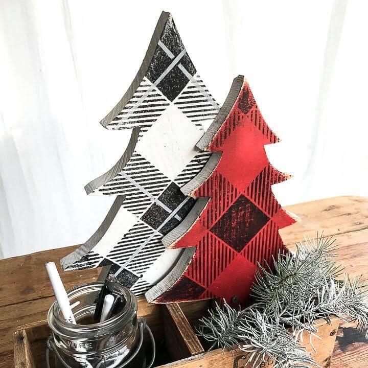 schablone-buffalo-check-xmas-mood3