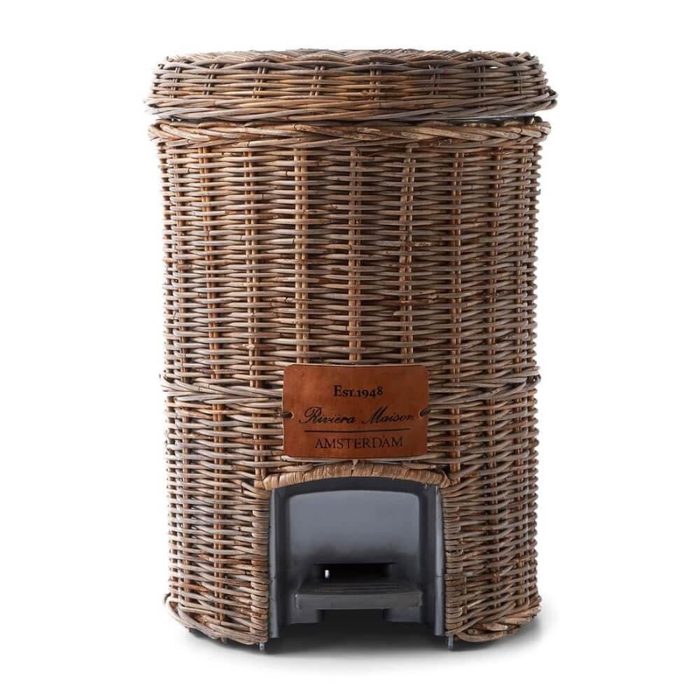 Abfalleimer Rustic Rattan