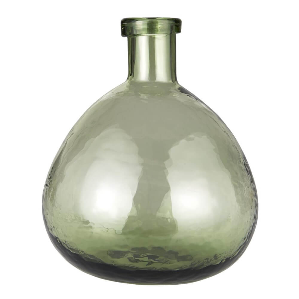 Grüne Glasballon Vase | Glasvase von IB Laursen