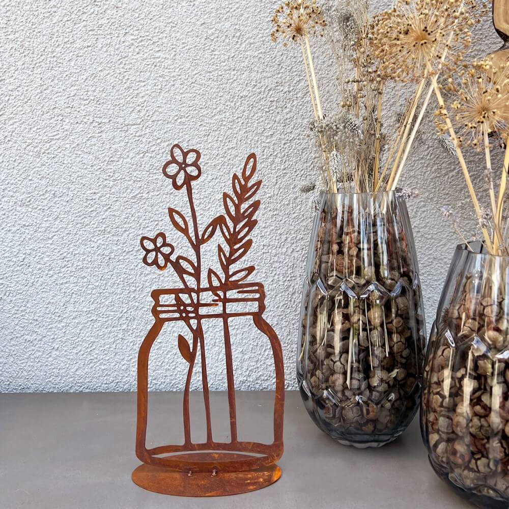 rosteisen blumenvase anna mood