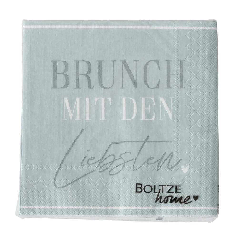 Papierservietten Brunch mit den Liebsten