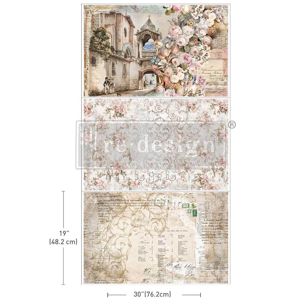 Redesign Découpage Papier Old World Charm