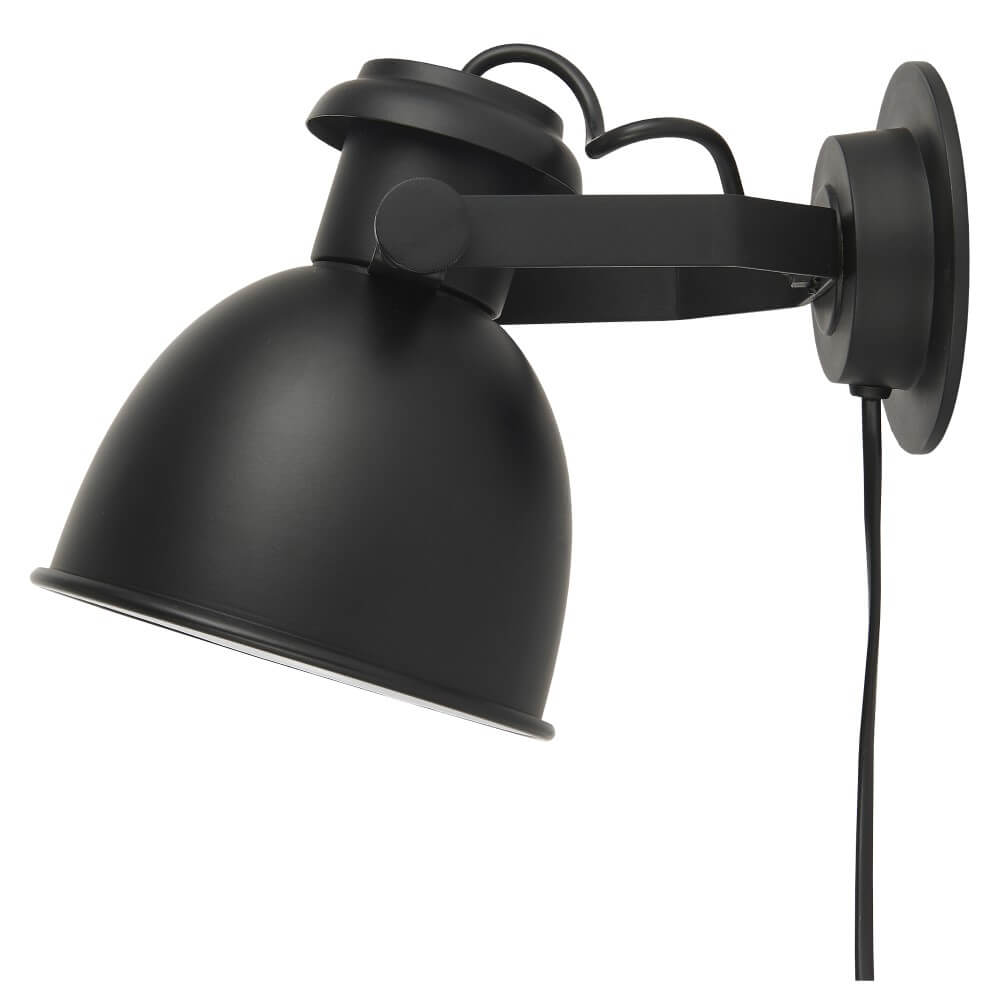 Wandlampe Schwarz