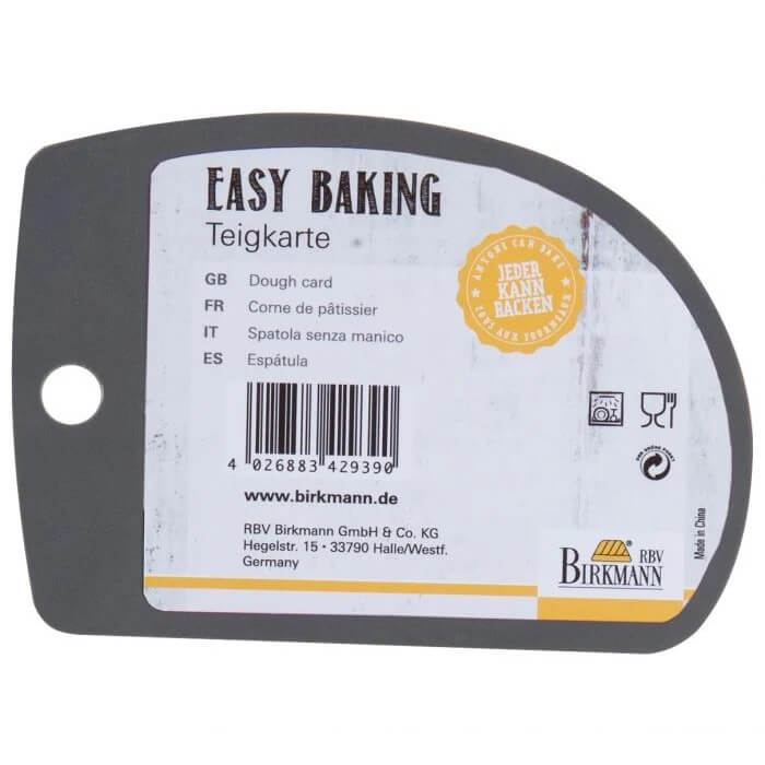 Teigkarte Easy Baking