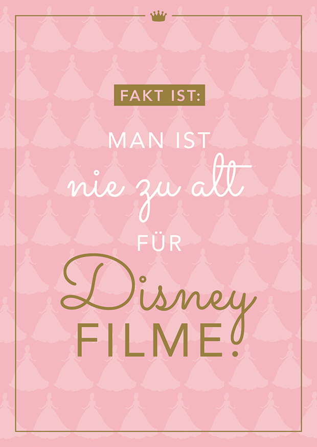 Postkarte Disneyfilme