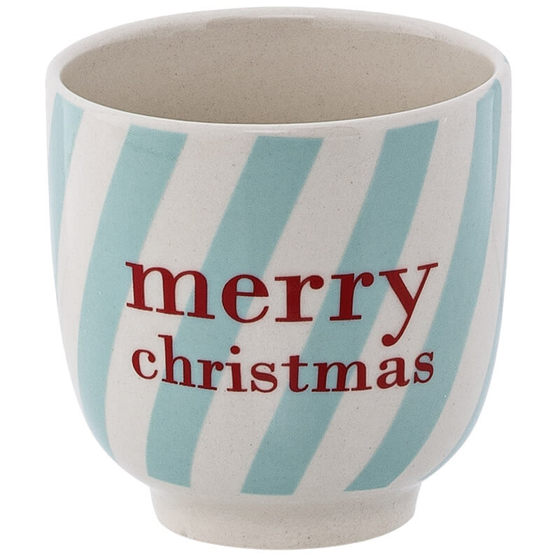 Keramik Becher Merry Christmas