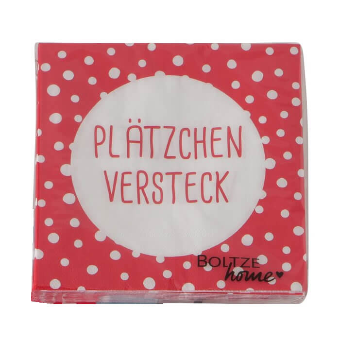 Papierservietten Ilva Plätzchen Versteck