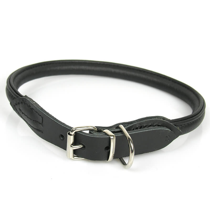 Halsband Elk Round & Soft Schwarz