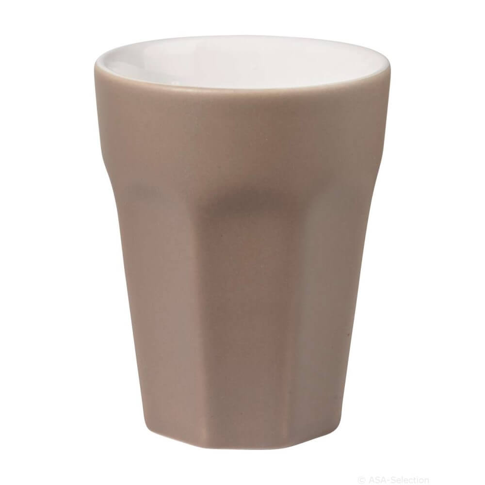 Becher Cappuccino ti amo Taupe