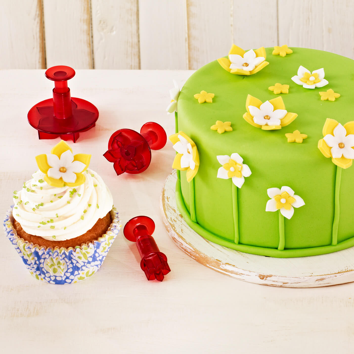 Fondant Ausstecher-Set Iris