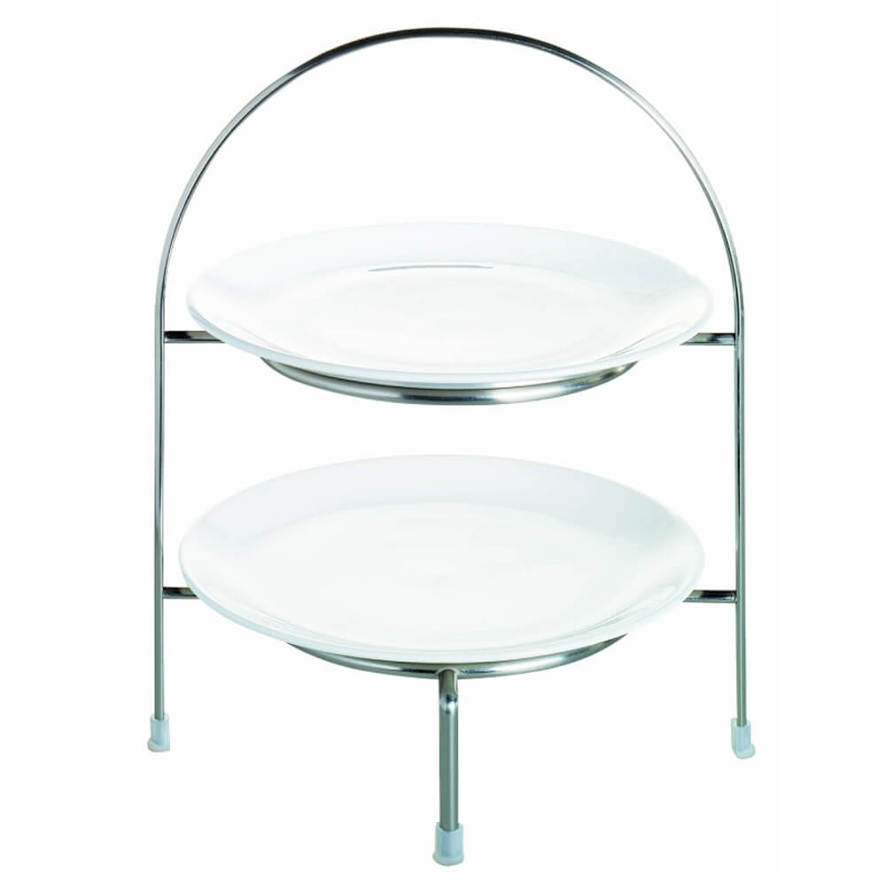 Etagere Silber für Dessertteller