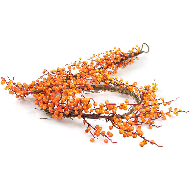 Beeren Girlande Orange